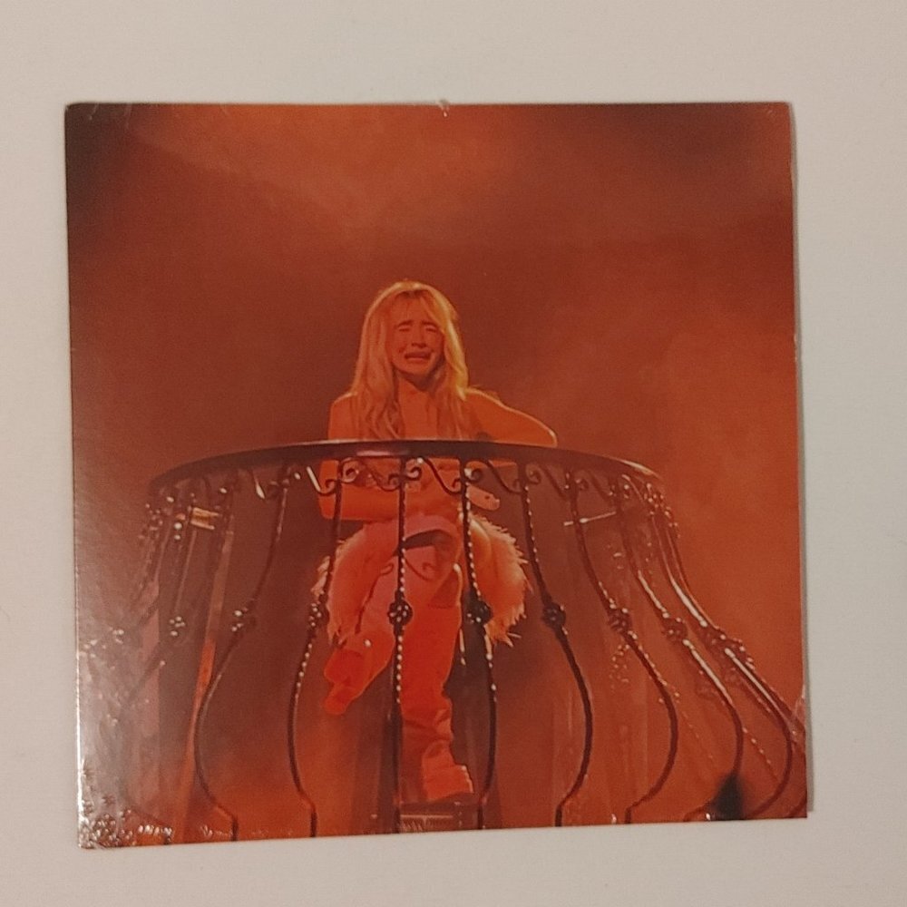 Sabrina Carpenter Feather pink glitter 7” single vinyl NEW SEALED